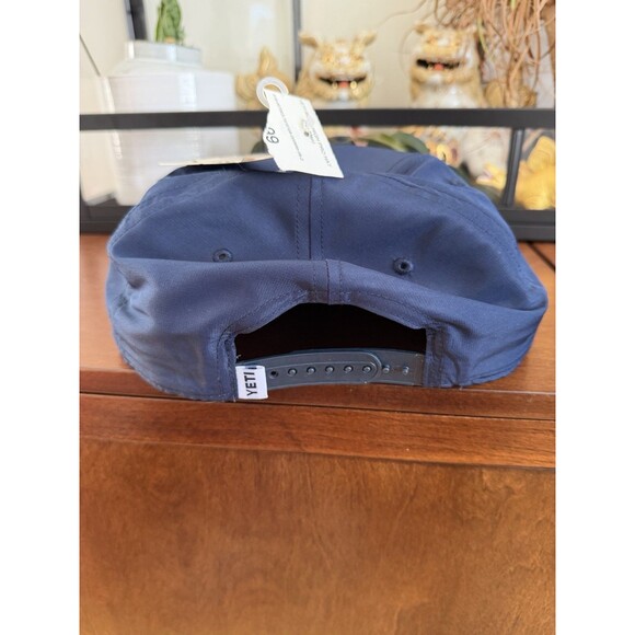 NEW Yeti Coolers Rope Hat Navy Blue Snapback NWT - Picture 3 of 5